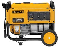 5500W Portable Generator with Never-Flat Wheels & Folding Handle